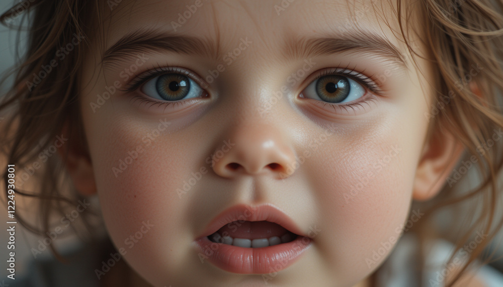 The innocence and happiness on the face of a smiling child, capturing pure joy. The innocence and happiness on the face of a smiling child, capturing pure joy.
