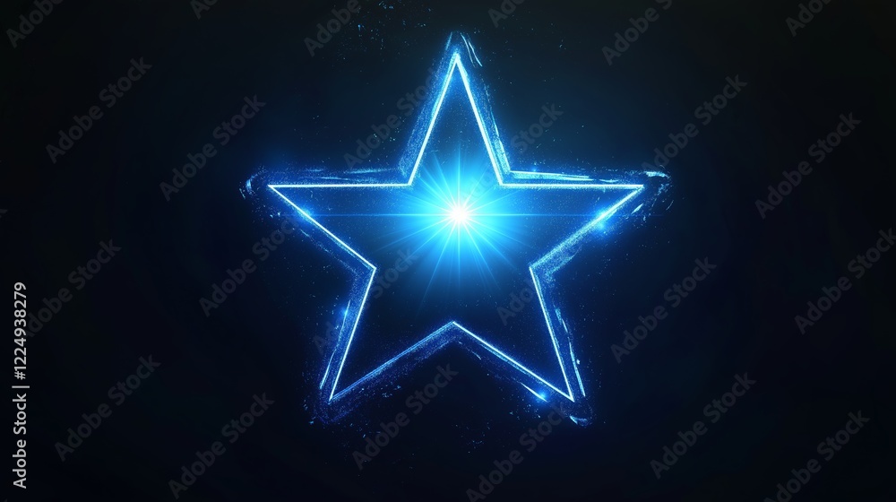 shining star on a black background. a nice wall paper shining star on a black background. a nice wall paper