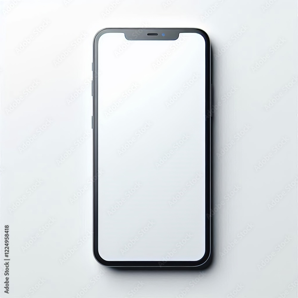 Close-up view of a smartphone mockup
Close-up view of a smartphone mockup