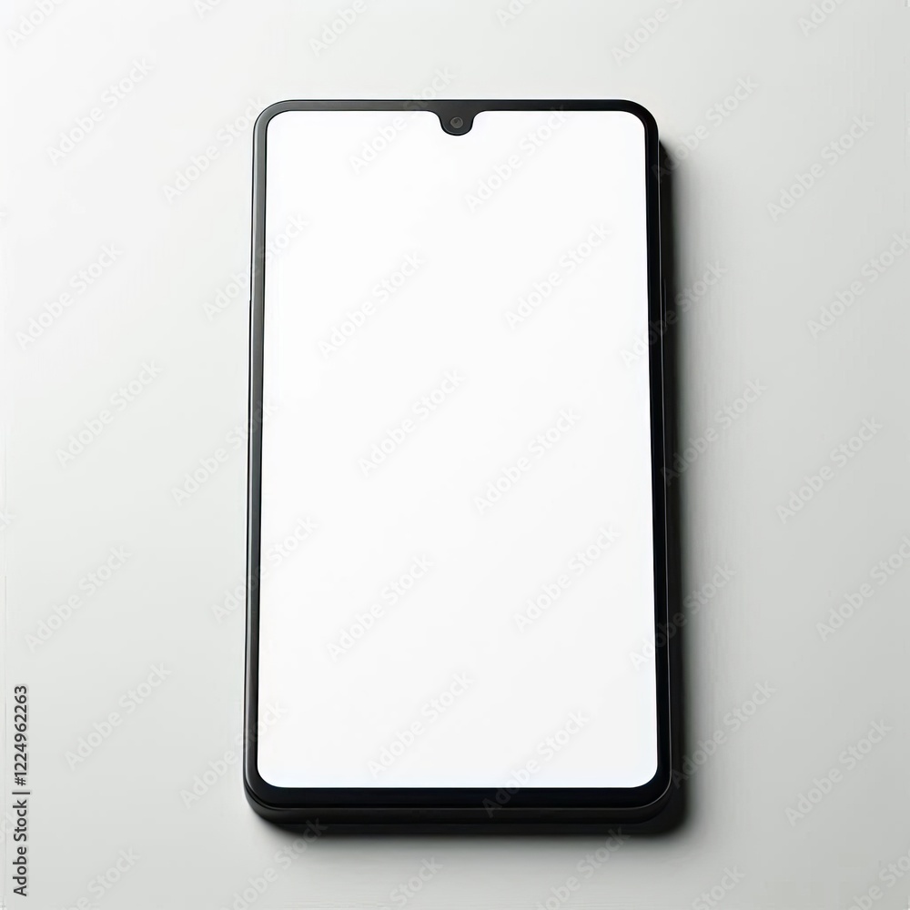 Close-up view of a smartphone mockup
Close-up view of a smartphone mockup