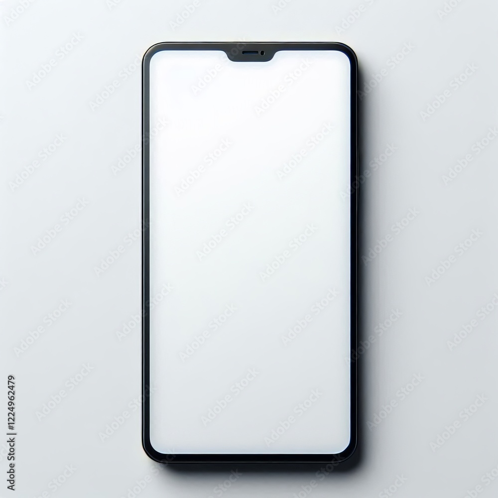 Close-up view of a smartphone mockup
Close-up view of a smartphone mockup
