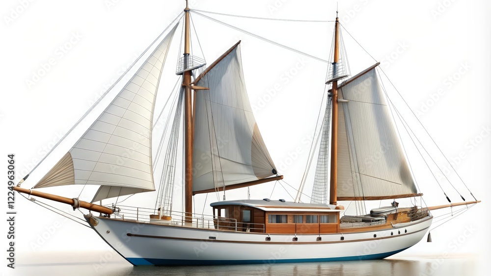 Obraz premium Classic Sailing Yacht