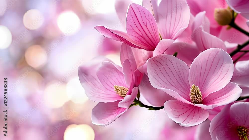 Pink flower with a white background Pink flower with a white background