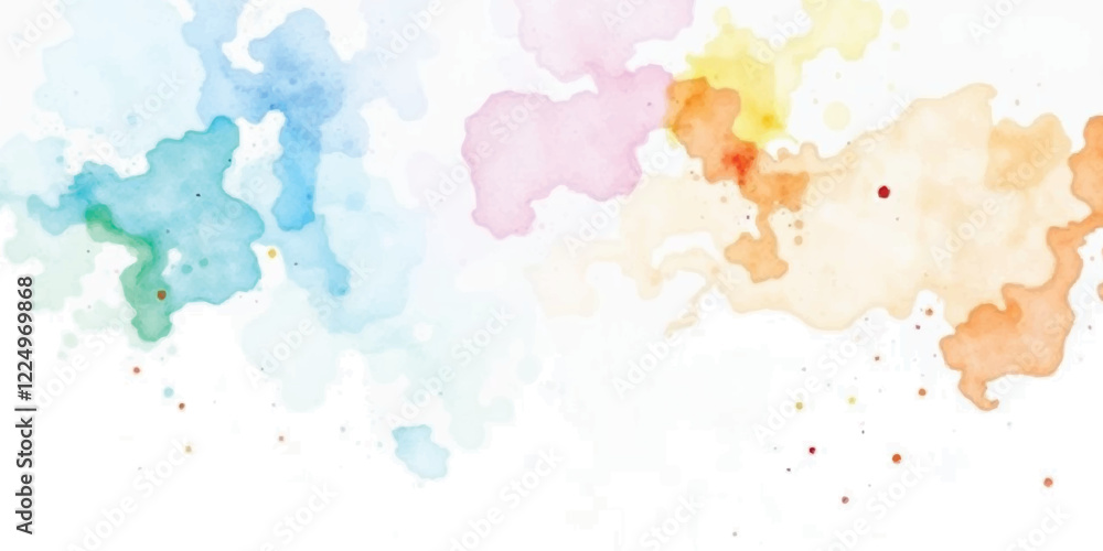 Obraz premium Abstract holi liquid watercolor background with vibrant splatter, splashes of paint, creating a multi, different, colorful, and artistic, texture, for holi colour of fastival design