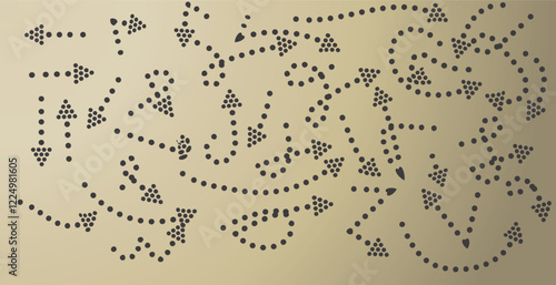 the set of Arrow that points to a lot of direction.
