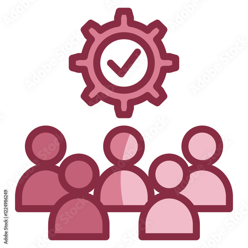 Teamwork  Icon Element For Design