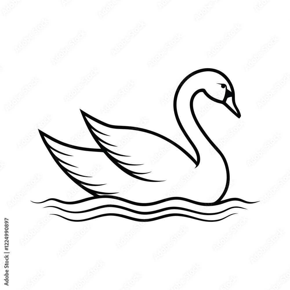 swan gliding swan gliding