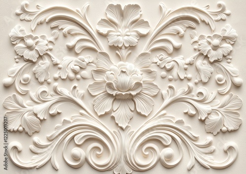 A sharp image of a lovely white stone texture with a faint shimmer and intricate patterns, excellent for use in wallpapers or graphic designs