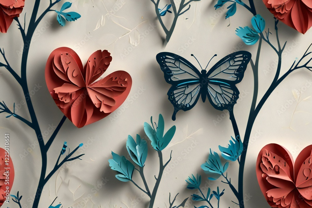 abstract floral background abstract floral background