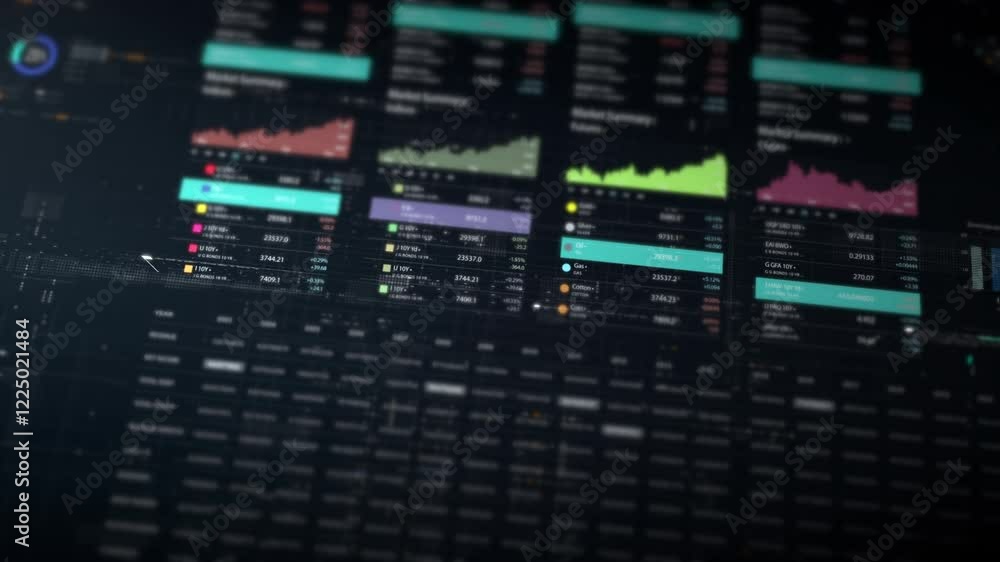Dynamic data visuals for business info graphics, animated charts, and data-driven insights for a business meeting mock-up. Explore the world of trading, stock exchanges, and crypto Dynamic data visuals for business info graphics, animated charts, and data-driven insights for a business meeting mock-up. Explore the world of trading, stock exchanges, and crypto
