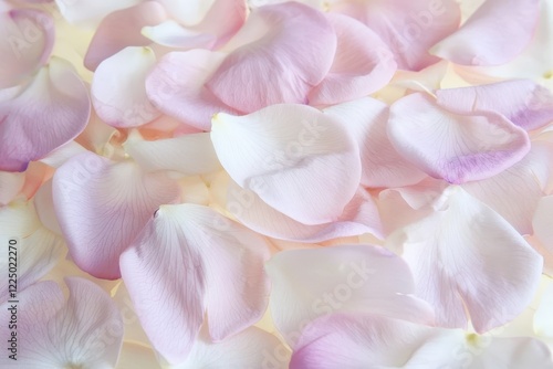 Cherry Blossom Petals in the Wind A close-up of cherry blossom petals floating gently on the breeze.