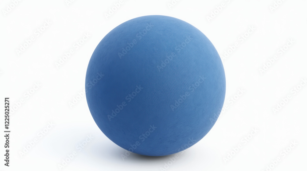 Blue sphere shaped fabric isolated on white background. Blue sphere shaped fabric isolated on white background.