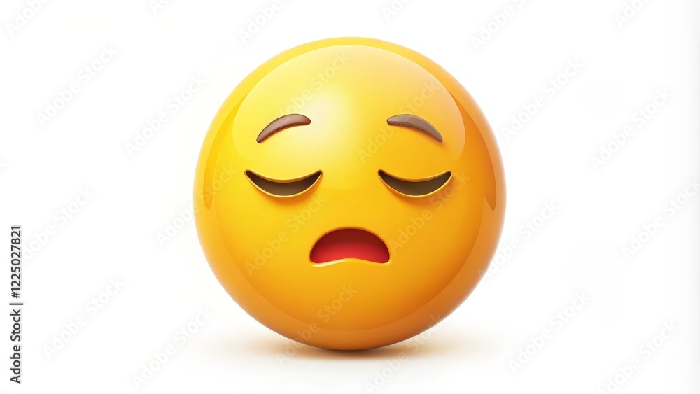 Fototapeta premium Disappointed Emoticon
