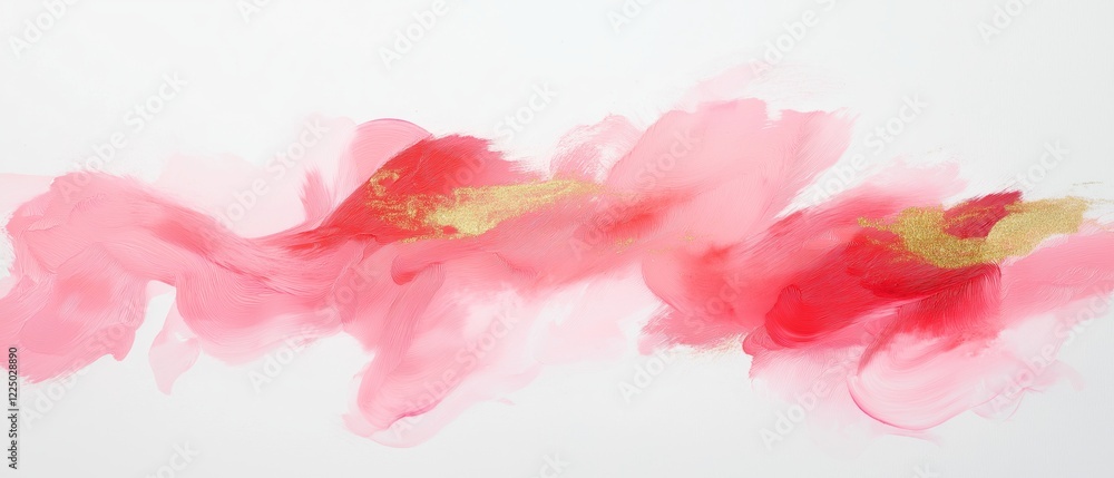 Abstract Pink and Gold Watercolor Painting: Fluid Art, Elegant Swirls, Romantic Design Abstract Pink and Gold Watercolor Painting: Fluid Art, Elegant Swirls, Romantic Design