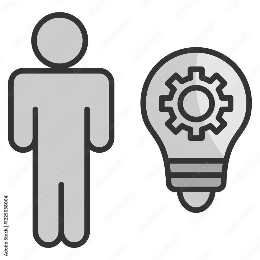Critical Thinking Icon Element For Design Critical Thinking Icon Element For Design
