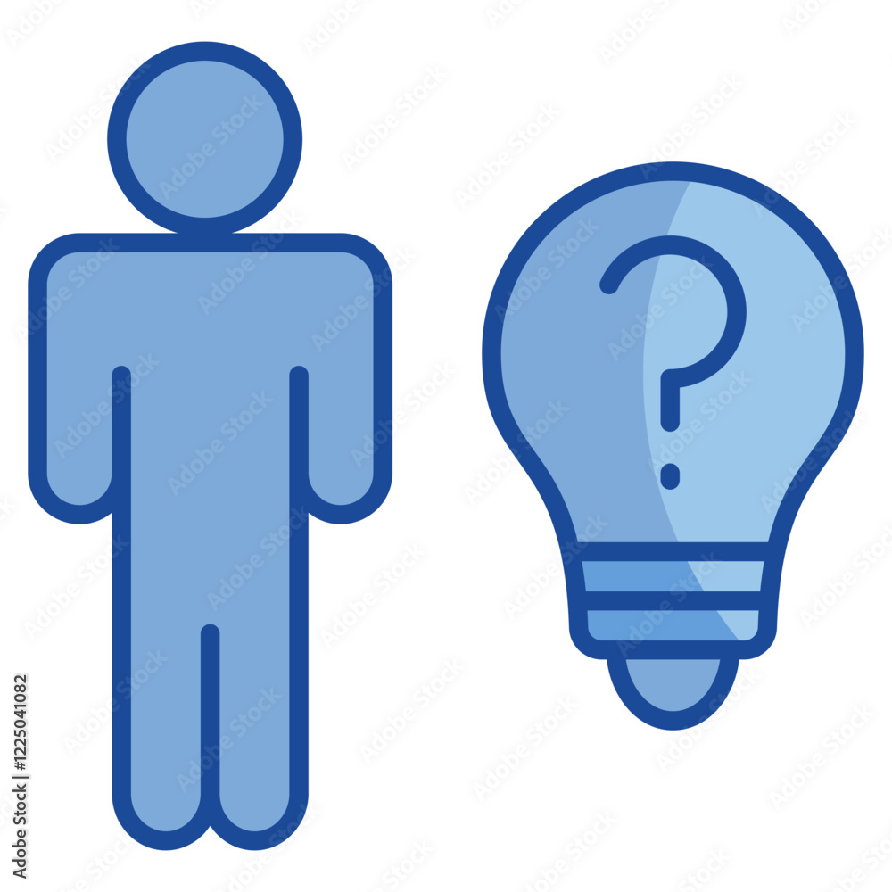 Thinking Icon Element For Design Thinking Icon Element For Design