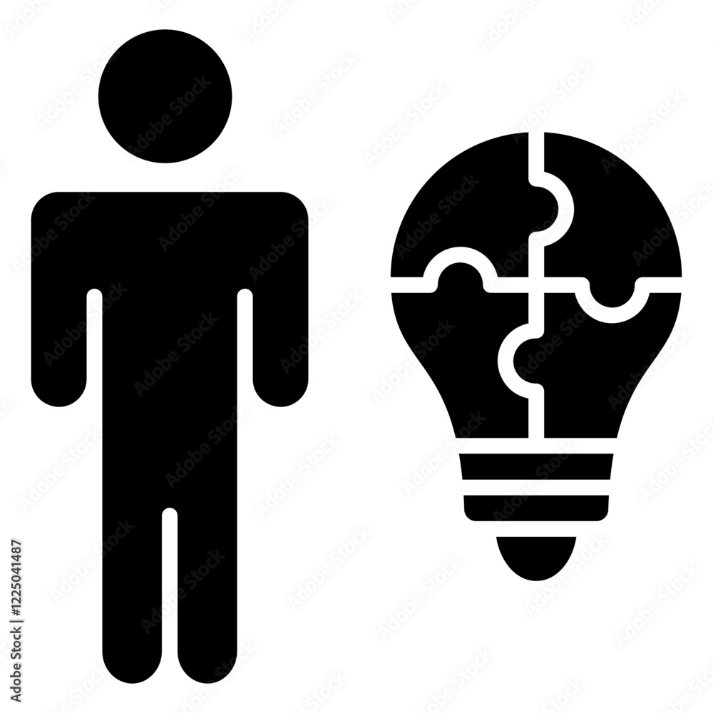 Problem Solving Icon Element For Design Problem Solving Icon Element For Design