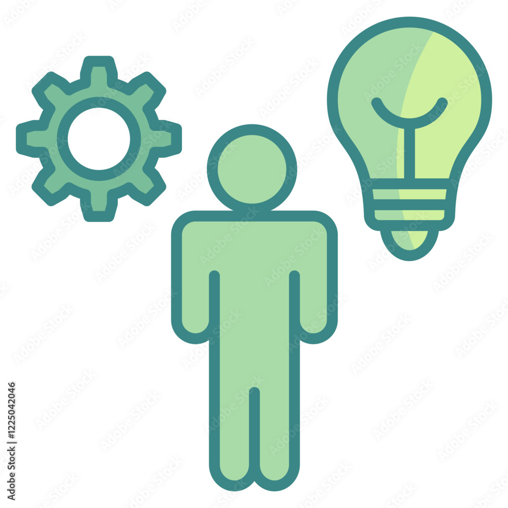 Competence Icon Element For Design Competence Icon Element For Design