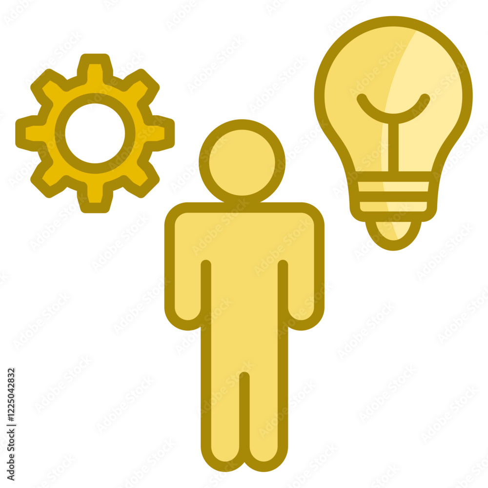 Competence Icon Element For Design Competence Icon Element For Design