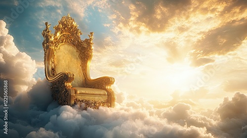 Golden Throne of Heaven: A Heavenly Vision