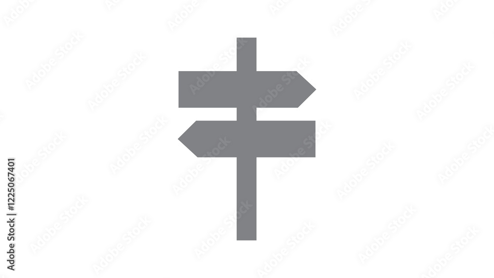 Obraz premium direction sign