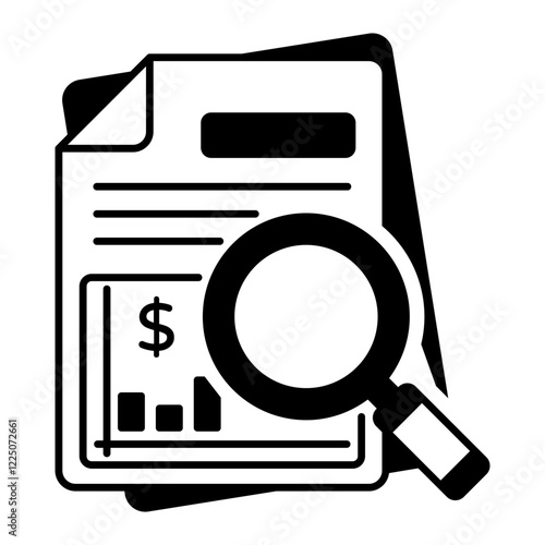 Server Operation Summary Report concept, vector icon design, Web hosting service Symbol, Computing machines Sign, Internet Application Management stock illustration