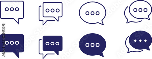 speech bubble, speech bubbles, dialogue, chat, discussion, conversation, communication, messages, text, talk, comment, social media, icon, vector, illustration