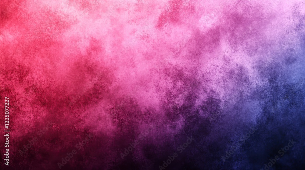 Abstract background with red, pink, purple, and blue color gradient. Textured surface with a nebula like effect. Darker shades at the bottom Abstract background with red, pink, purple, and blue color gradient. Textured surface with a nebula like effect. Darker shades at the bottom