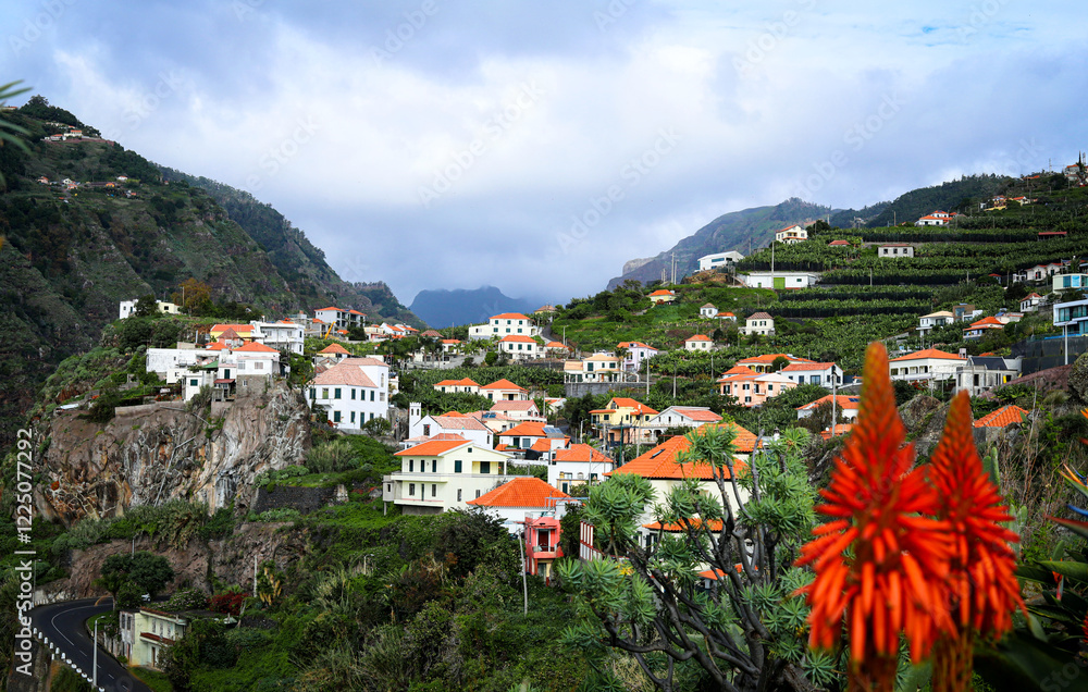 Ribeira Brava, the beautiful island of Madeira.