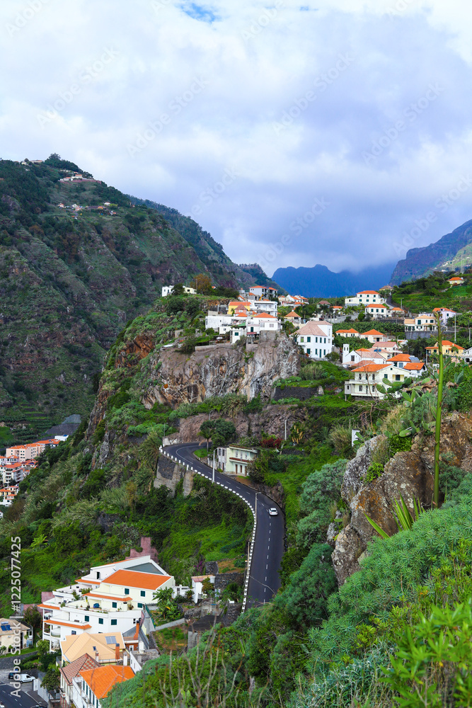 Ribeira Brava, the beautiful island of Madeira.