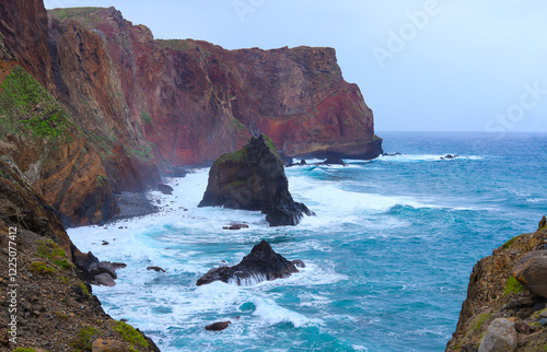 Obraz na płótnie San Lorenco, Madeira, Portugal w salonie