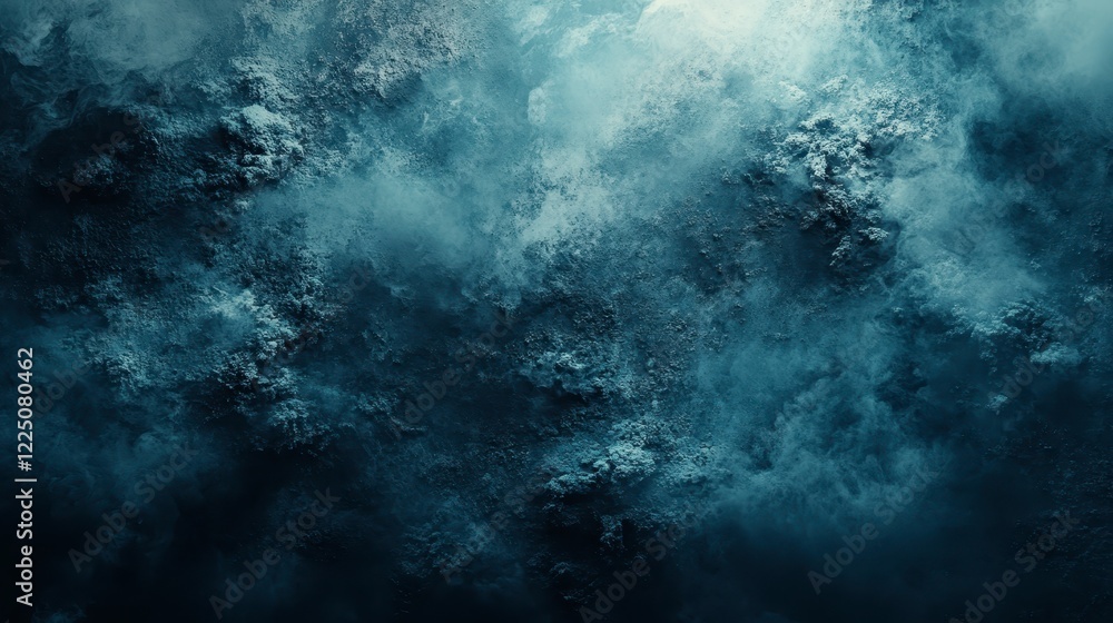 Obraz premium Abstract dark blue and gray textured background with subtle light and shadow effects creating a dramatic and moody atmosphere. The texture is