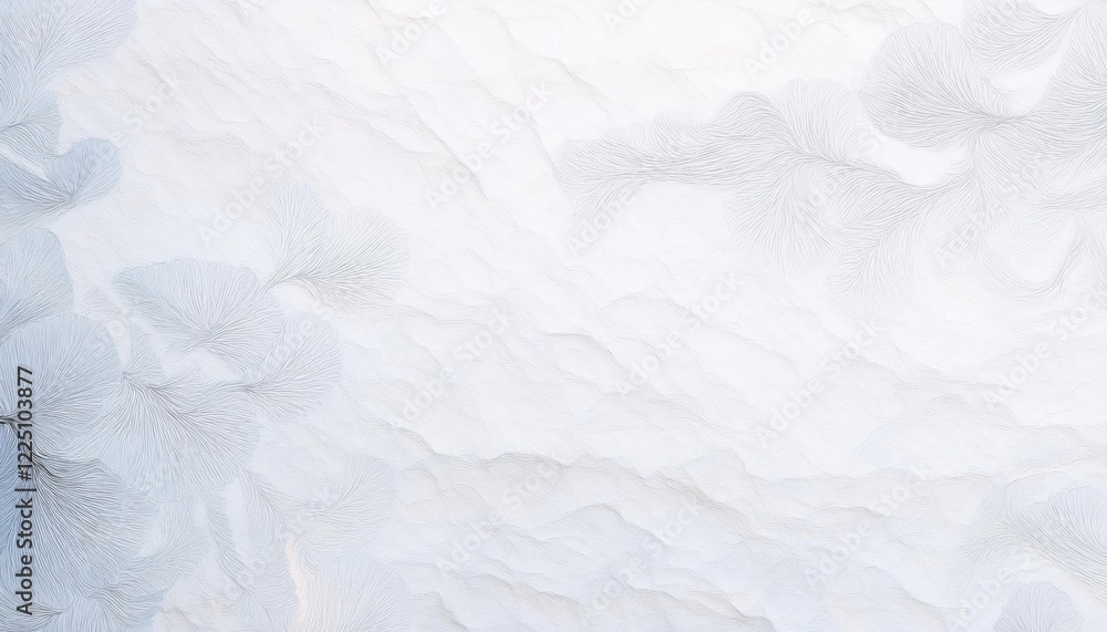 Obraz premium Textured white background with subtle shadows and patterns creating a serene atmosphere