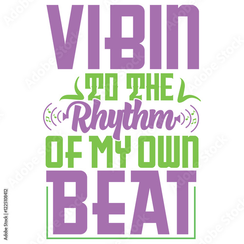 Vibes are necessary logo design with playful fonts