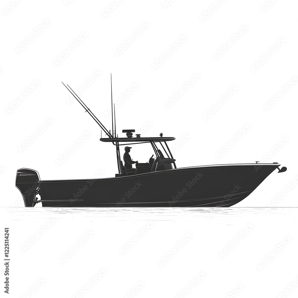 Obraz premium boat on the water