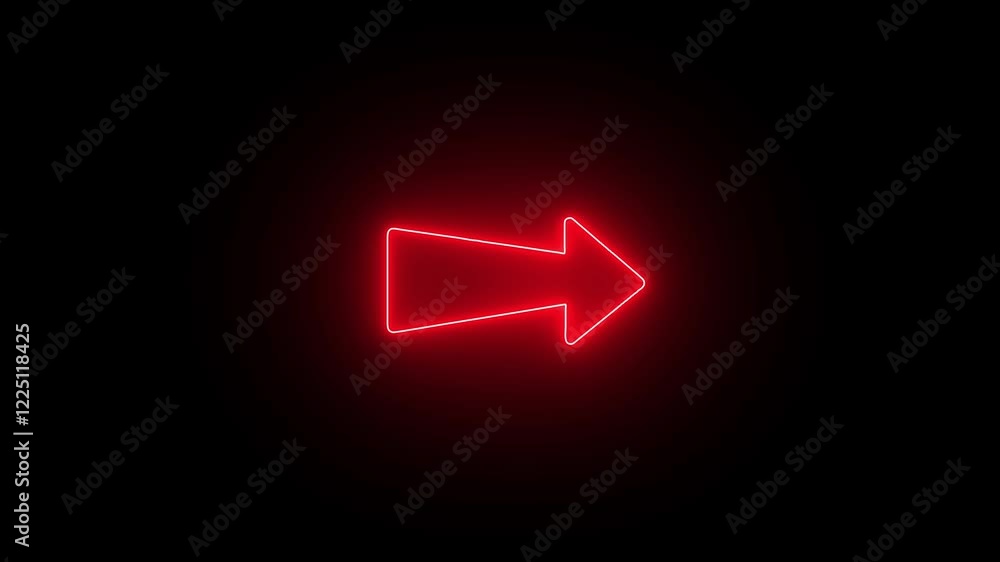 Neon squirrel arrow animation on a black background. Moving arrows to right side. Arrow Loop Animation video direction concept. colorful arrow icon concept on black background. Neon squirrel arrow animation on a black background. Moving arrows to right side. Arrow Loop Animation video direction concept. colorful arrow icon concept on black background.