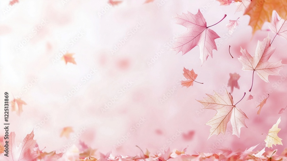Dreamy Falling Leaves: Beautiful Autumn Leaves in Dreamy Landscape, Falling Leaves Art, and Magical Autumn Forest Dreamy Falling Leaves: Beautiful Autumn Leaves in Dreamy Landscape, Falling Leaves Art, and Magical Autumn Forest