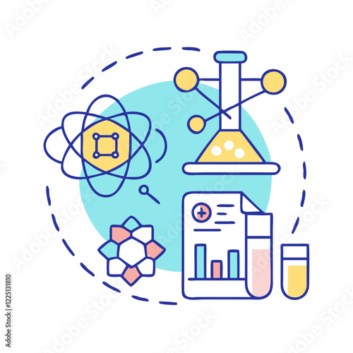 science fair icon, science fair vector illustration-simple illustration of science fair, perfect for science fair logos and icons