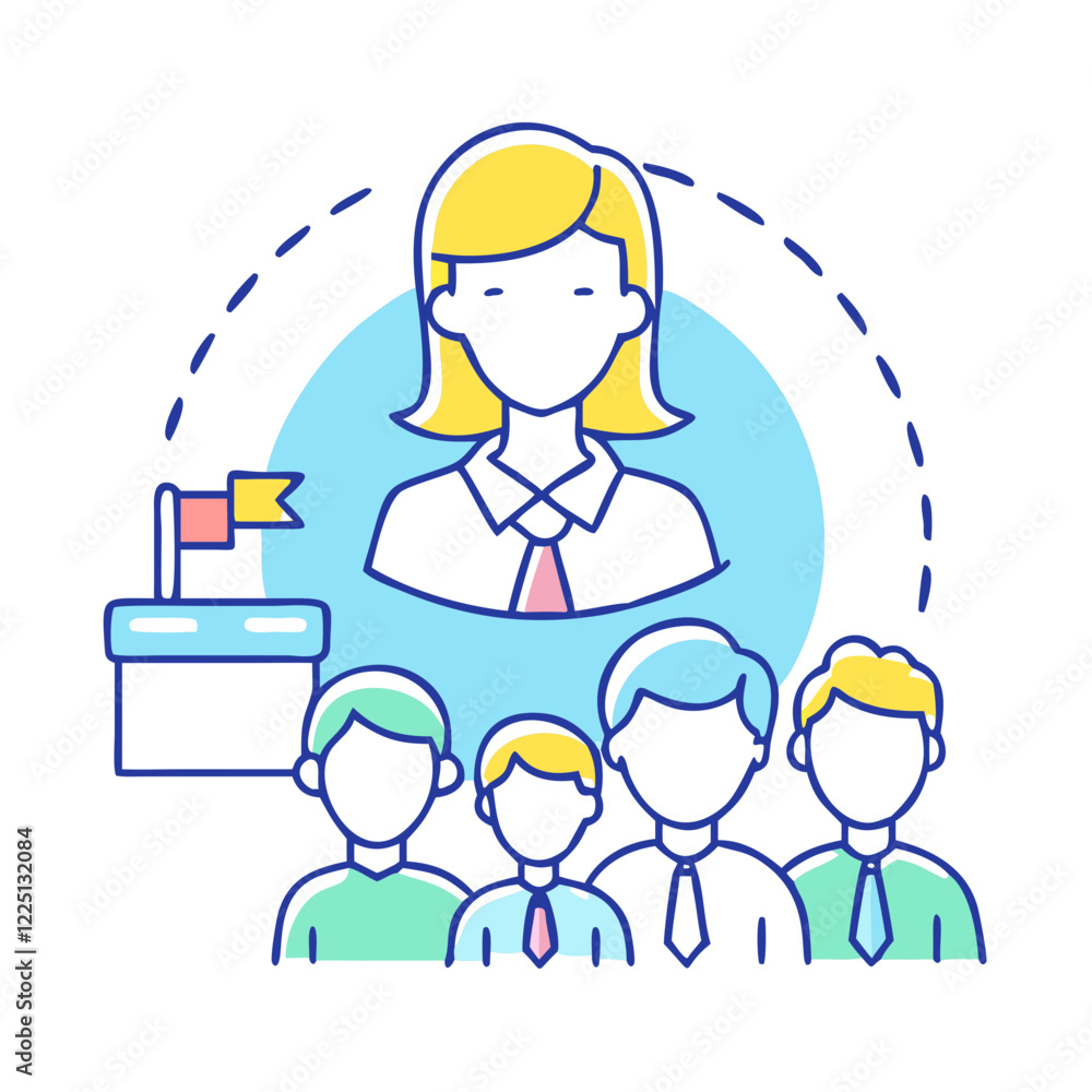 student council icon, student council vector illustration-simple illustration of student council, perfect for student council logos and icons student council icon, student council vector illustration-simple illustration of student council, perfect for student council logos and icons