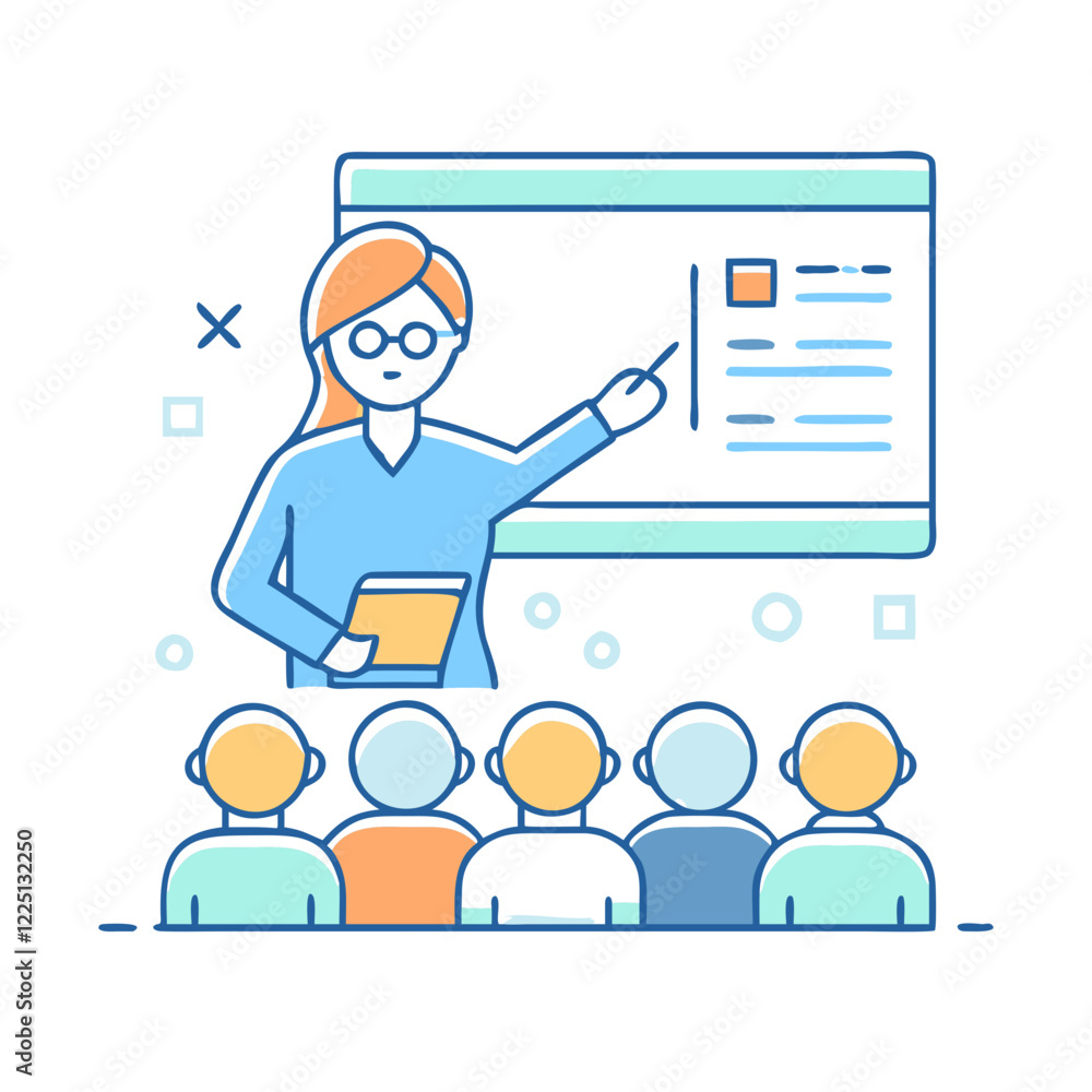 teacher giving lecture icon, teacher giving lecture vector illustration-simple illustration of teacher giving lecture, perfect for teacher giving lecture logos and icons teacher giving lecture icon, teacher giving lecture vector illustration-simple illustration of teacher giving lecture, perfect for teacher giving lecture logos and icons