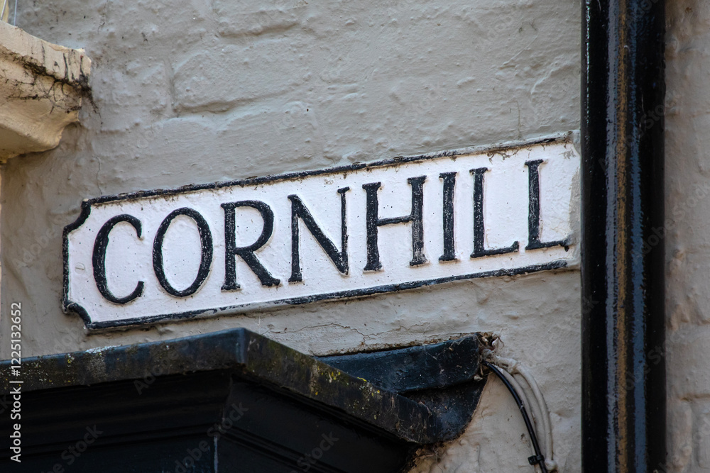 Fototapeta premium Cornhill in Bury St. Edmunds, Suffolk