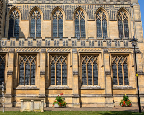 St. Edmundsbury Cathedral in Bury St. Edmunds, Suffolk photo