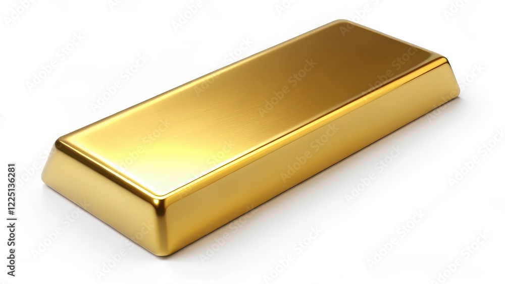A gold bar with a refund guarantee certificate attached to it A gold bar with a refund guarantee certificate attached to it