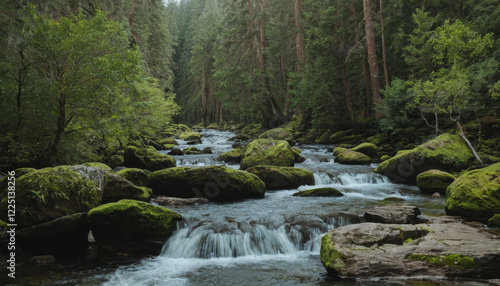 waterfall in the forest
