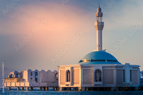 Floating mosque of Jeddah Saudi Arabia