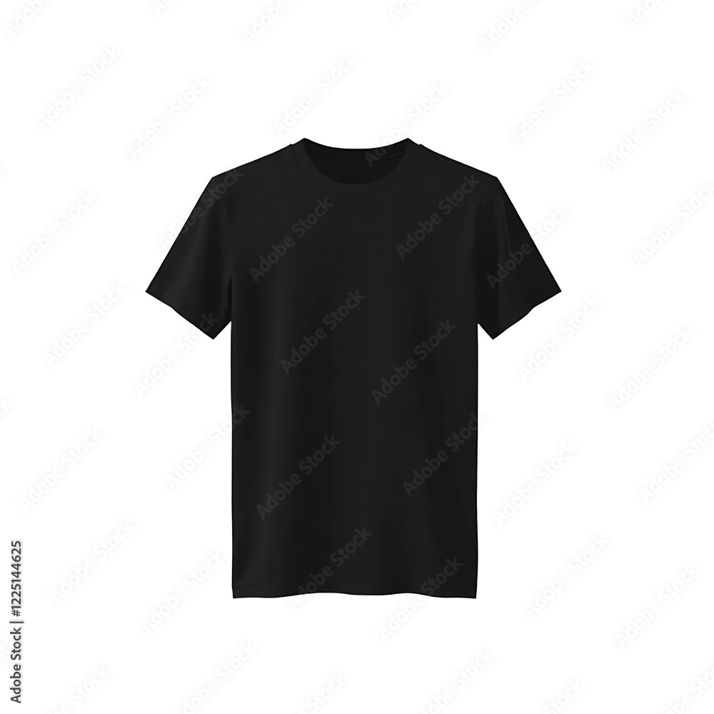 Black T-Shirt PNG Transparent Background | Plain Blank Tee Isolated Black T-Shirt PNG Transparent Background | Plain Blank Tee Isolated