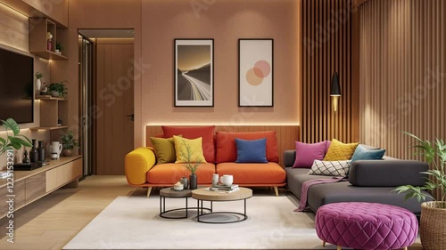 modern living room interior design