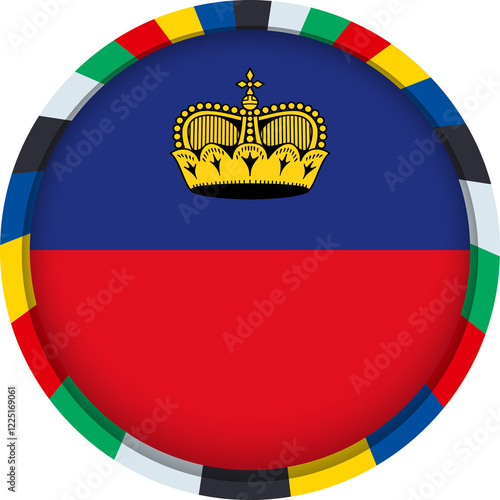 Free Download Liechtenstein Flag - GFXLoad