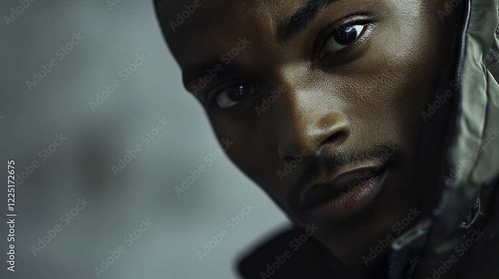 Stylish black man in a jacket, modern aesthetic, clean and confident look Stylish black man in a jacket, modern aesthetic, clean and confident look