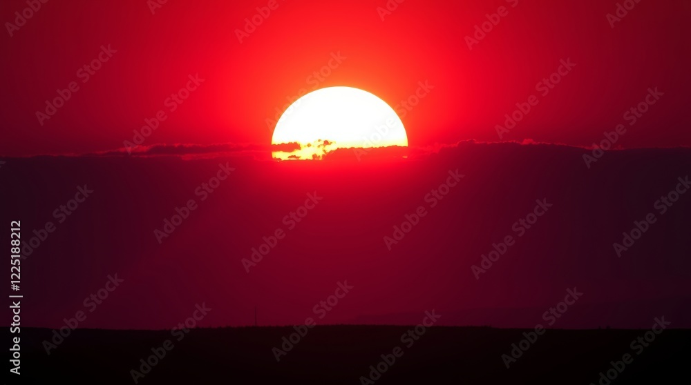 Obraz premium sunset over the sea